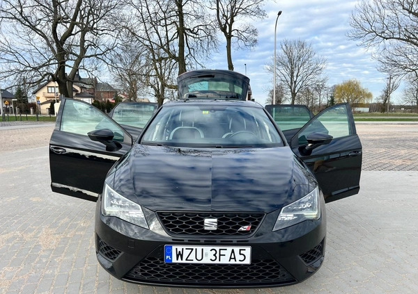 Seat Leon cena 67000 przebieg: 197000, rok produkcji 2016 z Bieżuń małe 211